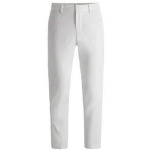 Slim-fit trousers in washable stretch cotton