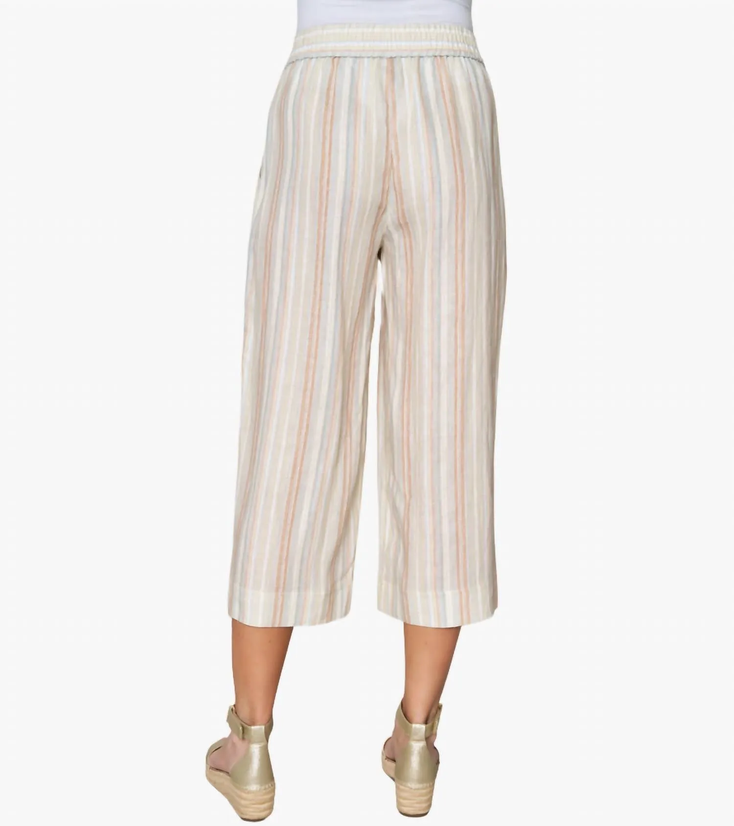 Striped City Pants In Yarn Dye Stripe