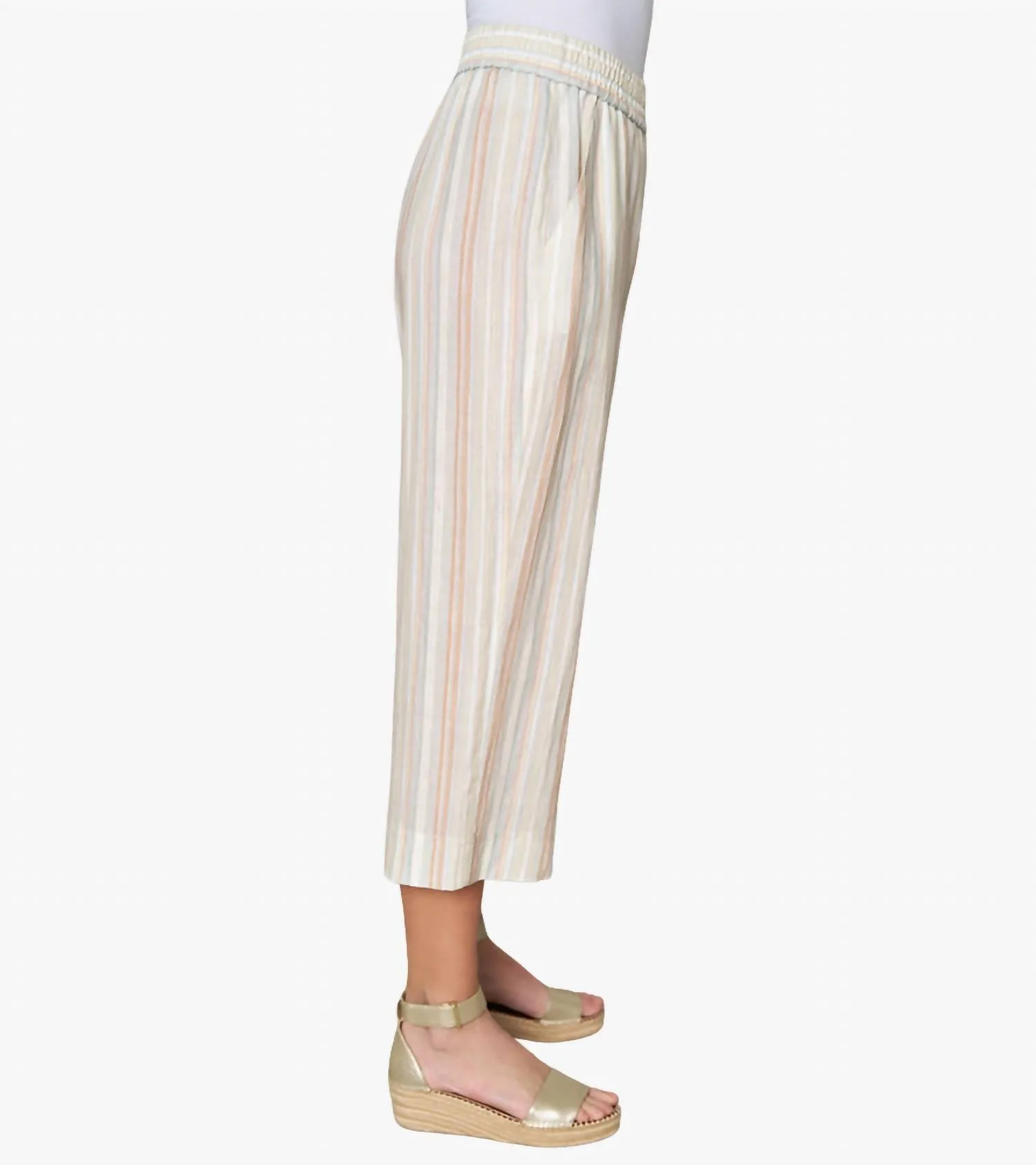 Striped City Pants In Yarn Dye Stripe