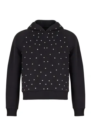 Studded Hoodie Sweatshirt