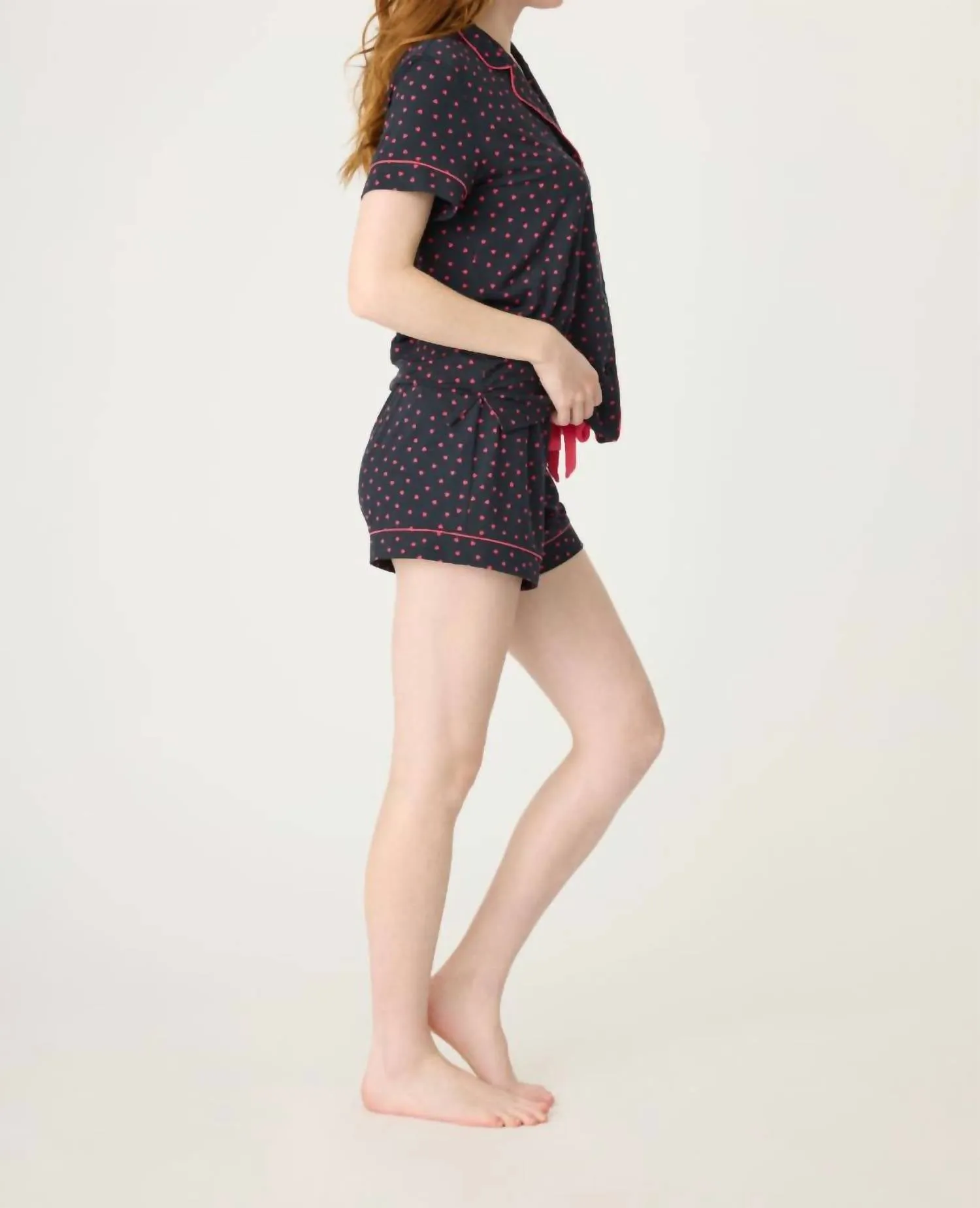 Sweet Dreams Pajama Set In Black