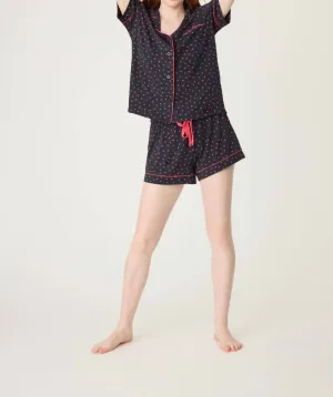 Sweet Dreams Pajama Set In Black