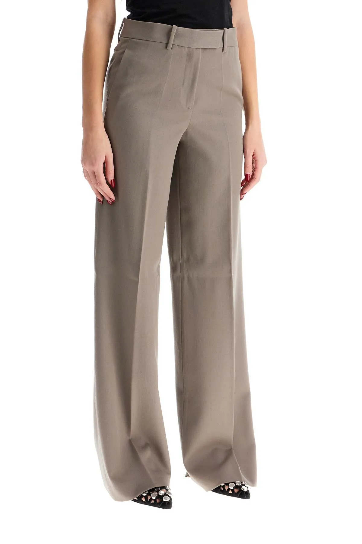 The Attico Women's Woolen Cigarette Pants For Women