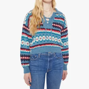 The Lace Up Pull Jumper In Oh Really