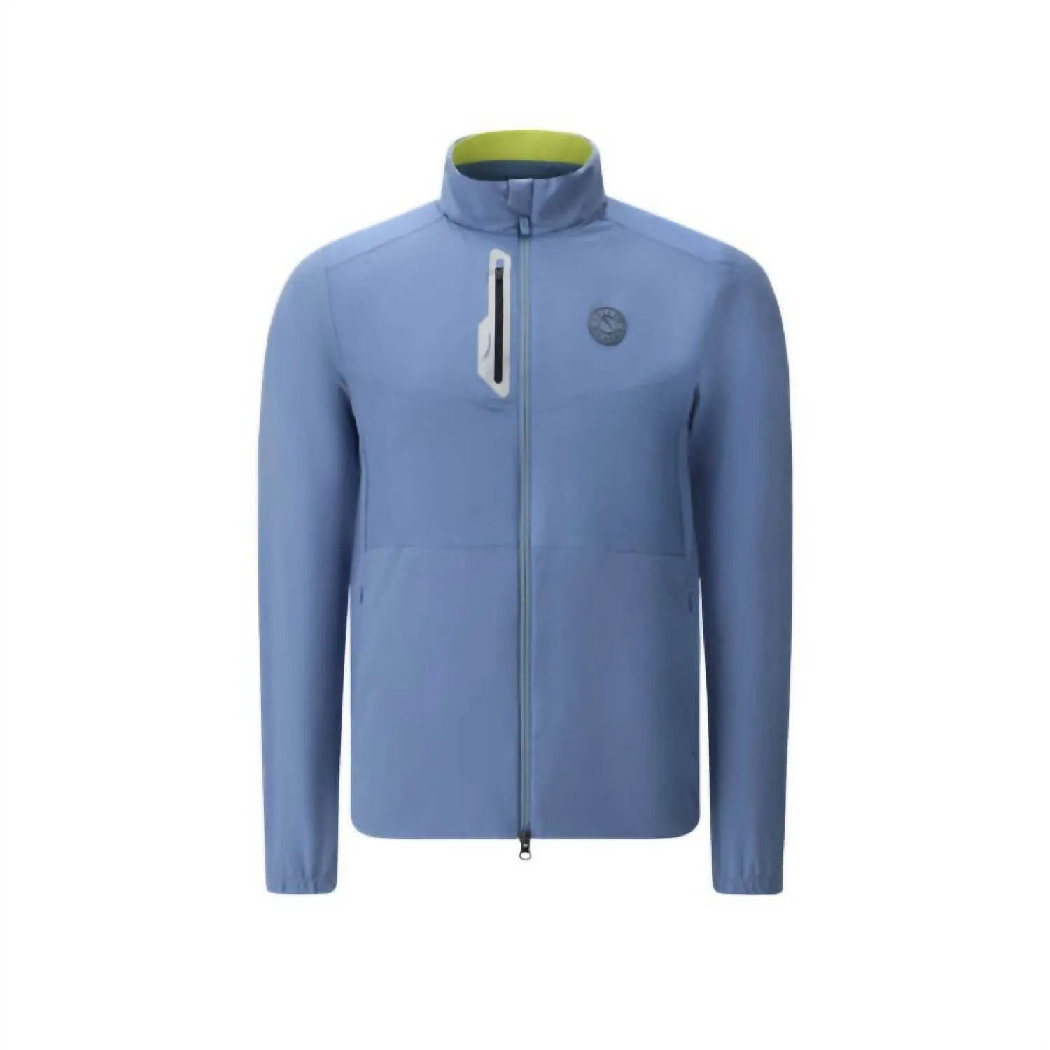The Match Rain And Wind Jacket In Blue