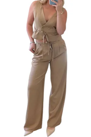 Timeless Pants In Taupe