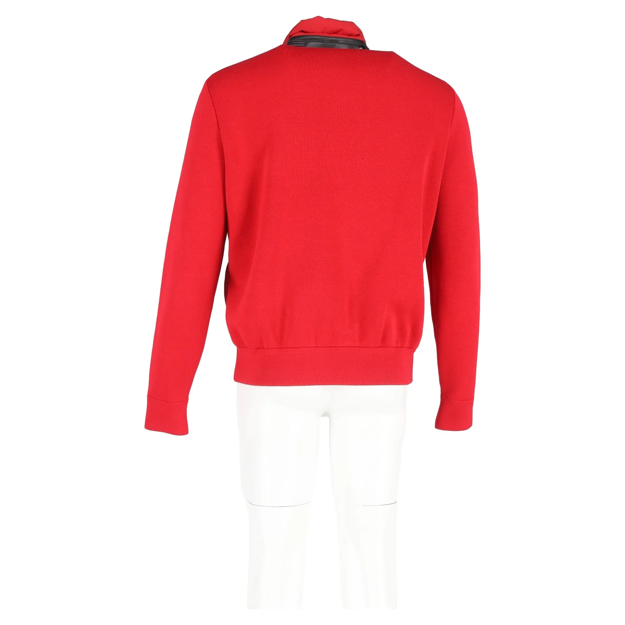 Tom Ford Zipped Down Jacket in Red Polyester