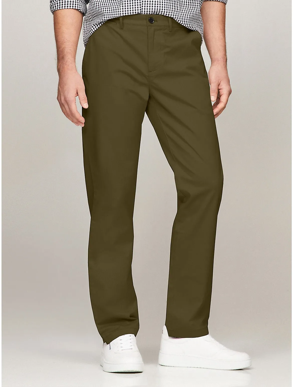 Tommy Hilfiger Men's Straight Fit THFlex Tommy Chino