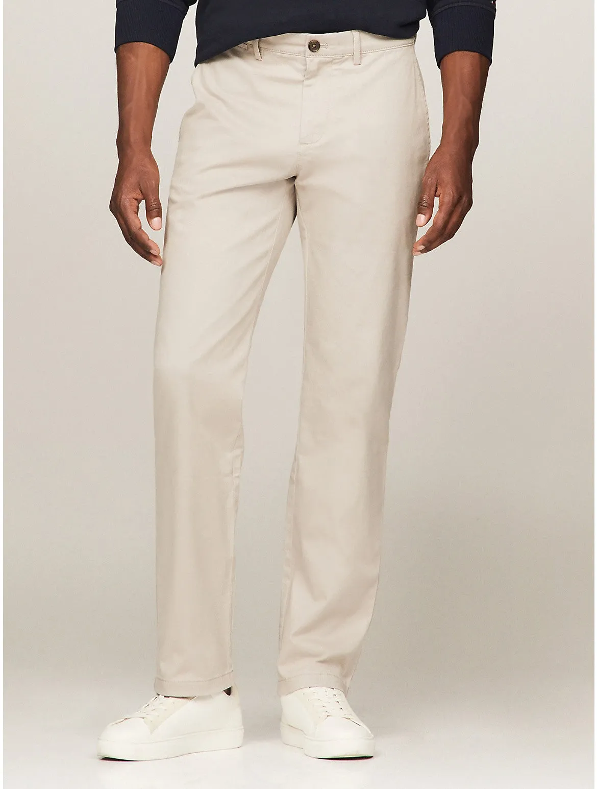 Tommy Hilfiger Men's Straight Fit THFlex Tommy Chino