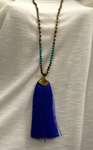 Tribal Necklace with Tassels