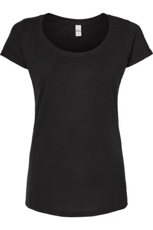 Tultex Women´s Poly-Rich Scoop Neck T-Shirt