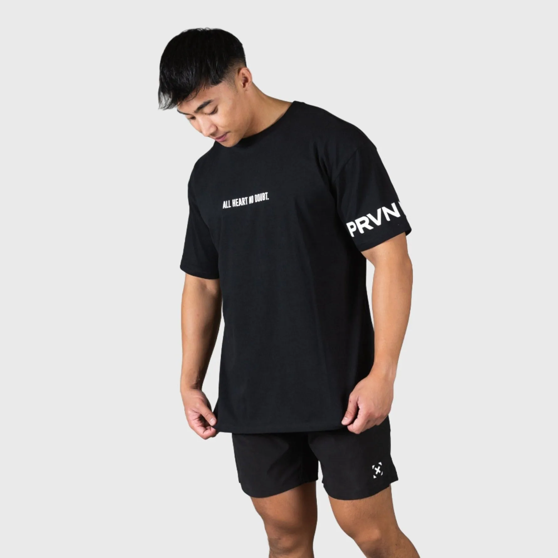 TWL - OVERSIZED PRVN T-SHIRT - BLACK/WHITE