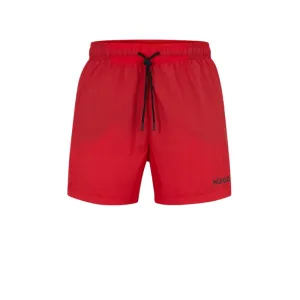 Ultra-light, quick-dry swim shorts with logo print