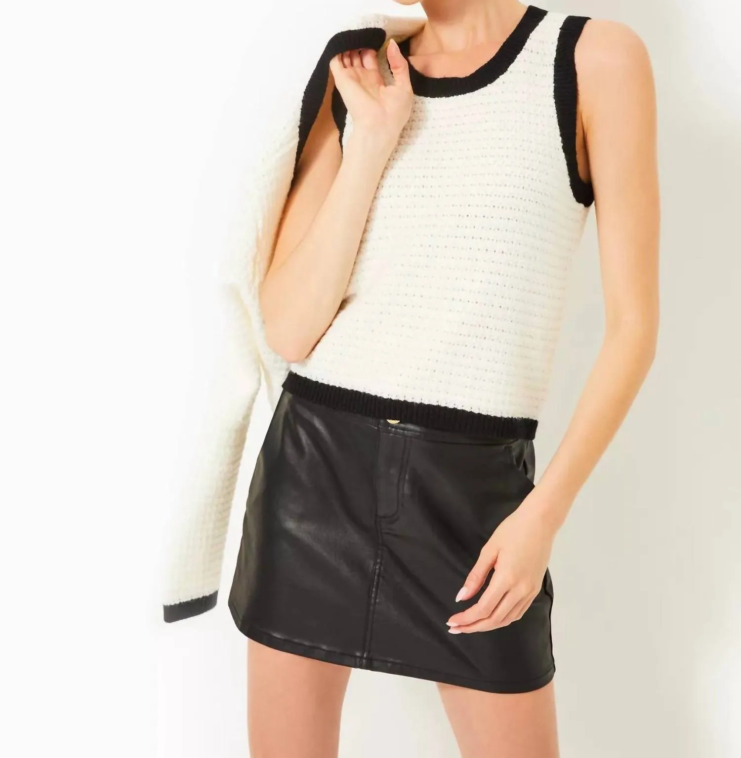 Valoria Sweater Set In Coconut
