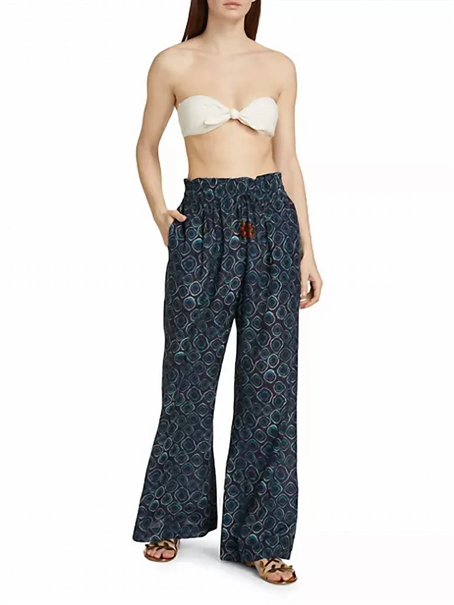 Vanessa Pants In Aquamarine