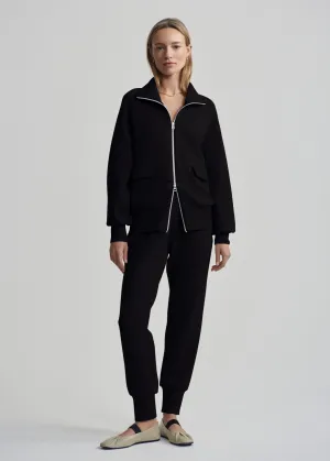 Varley Roxbury Zip Through Sweatshirt