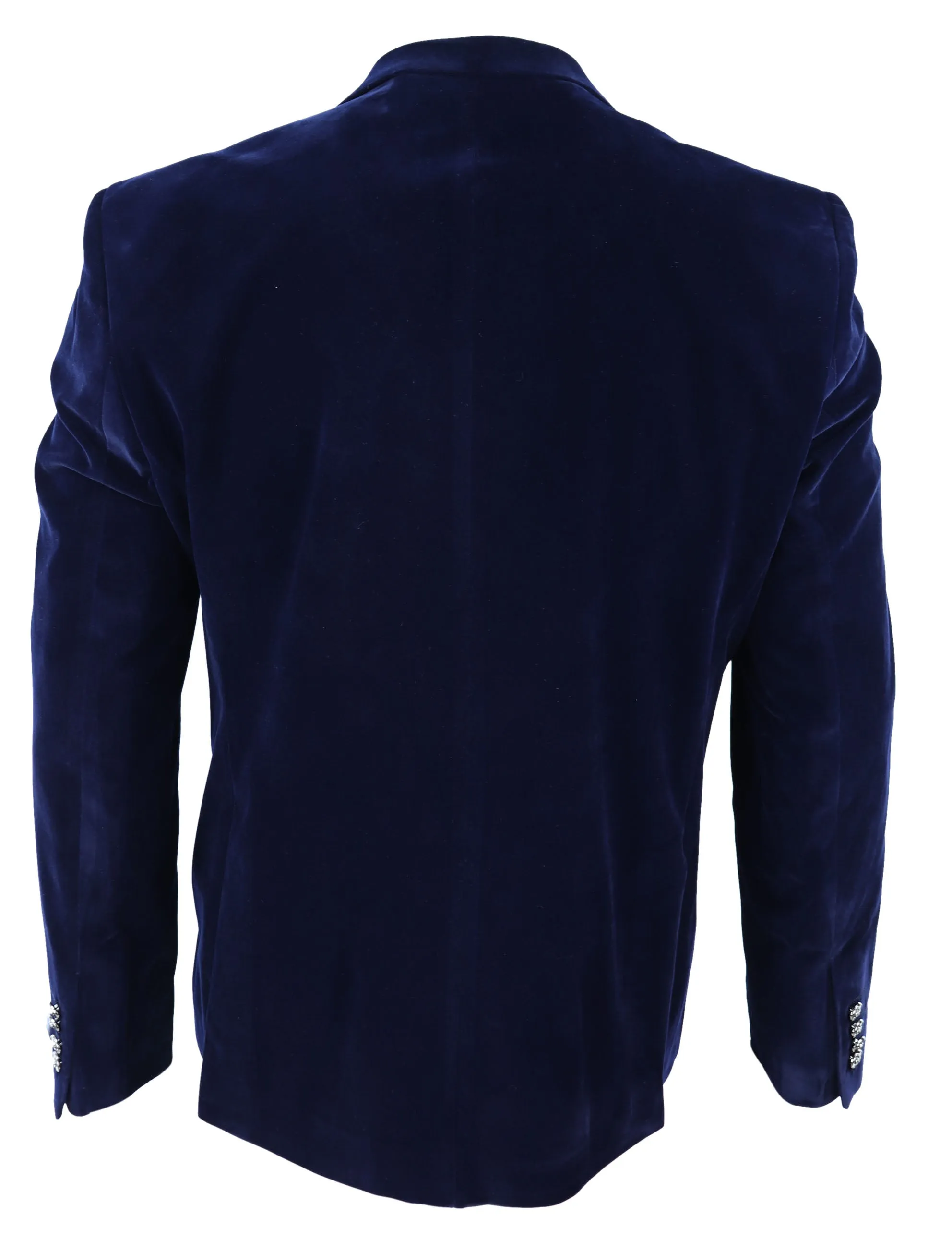 Velvet 1 Button Jacket Tuxedo Blazer