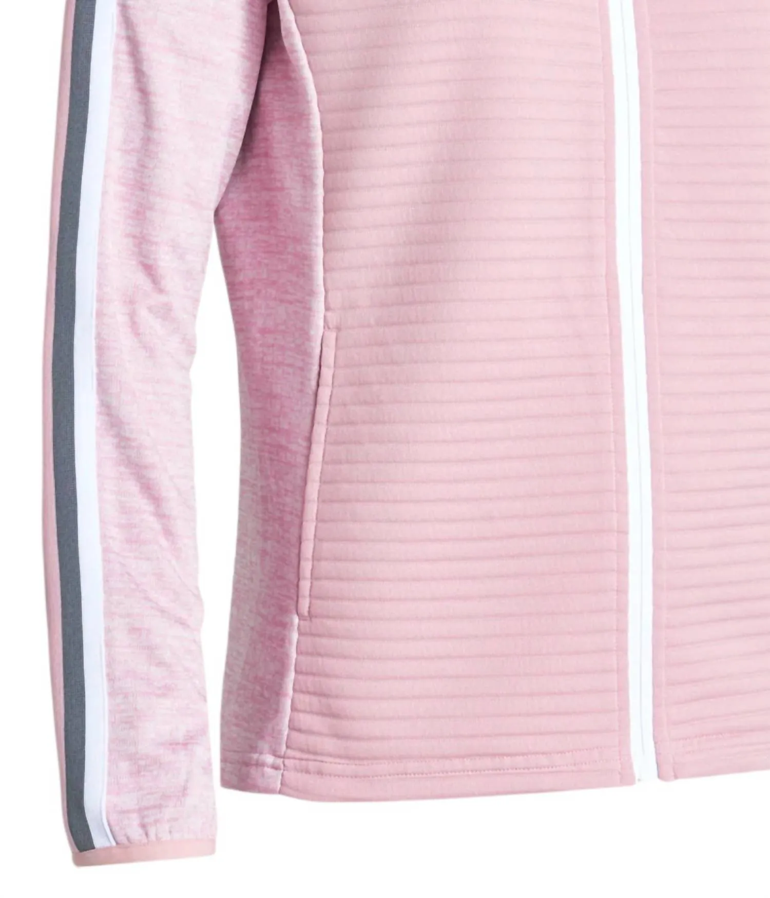 Women Turnberry 3D Stripe Fullzip Cardigan In Rosebud