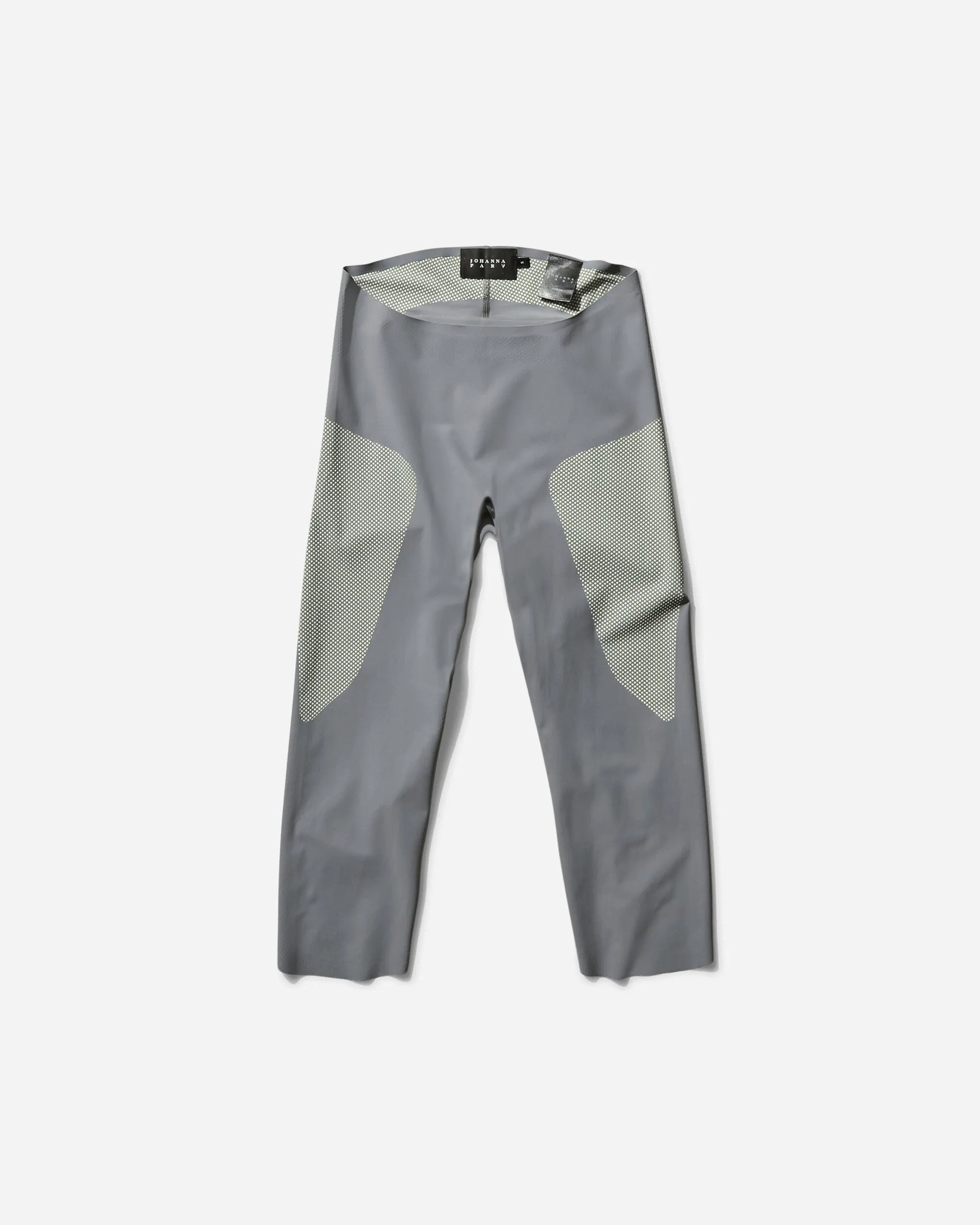 Women's Lycra Capris Grey / Lime Cream