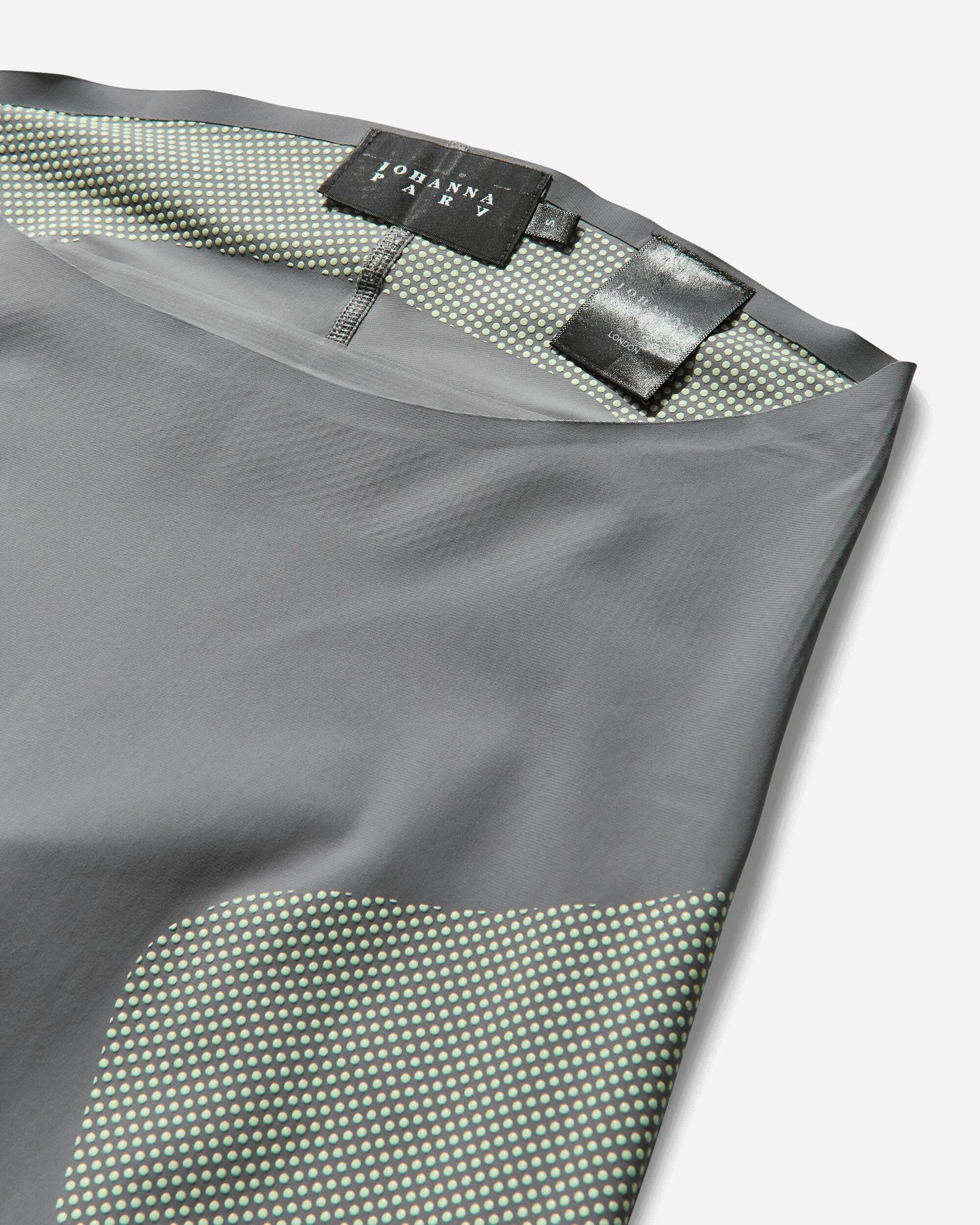 Women's Lycra Capris Grey / Lime Cream
