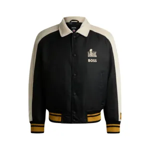 x NFL bomber jacket with velvet trims